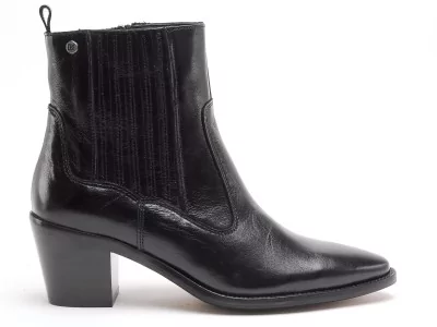 D9425 AL Noir Boots et Bottines à Talons Femme