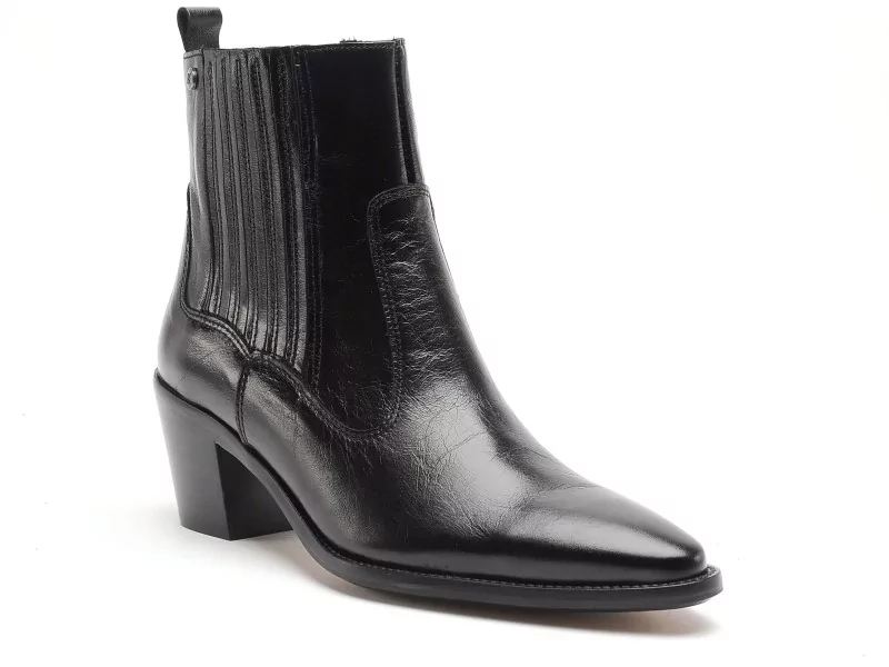 Dorking D9425 AL Noir Boots et Bottines à Talons Femme