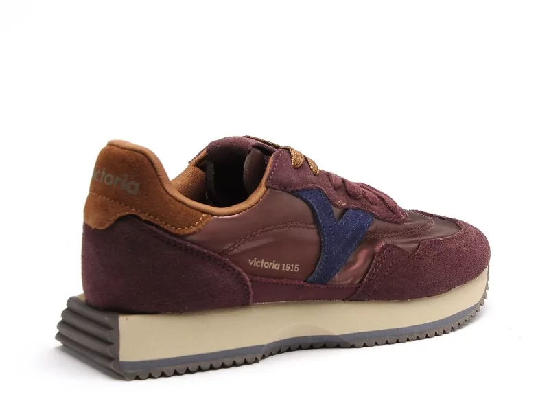Victoria COSMOS NYLMET1134119 Bordeaux Baskets Basses Femme