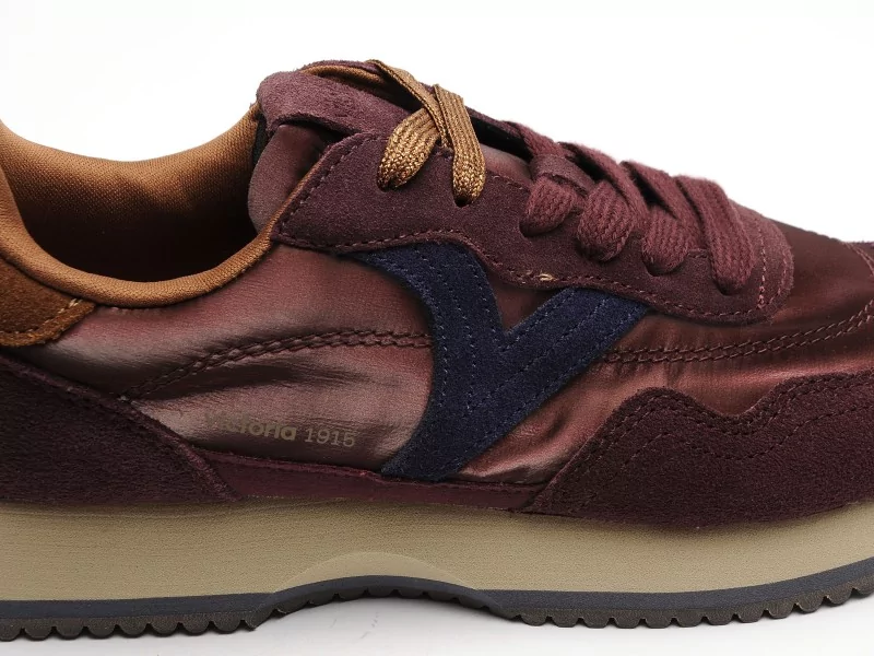 Victoria COSMOS NYLMET1134119 Bordeaux Baskets Basses Femme