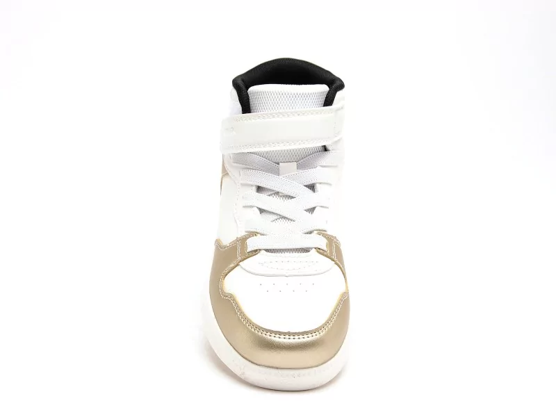 Geox J NEW EMBERLIX GIRL J66DKC Blanc Baskets Montantes Fille