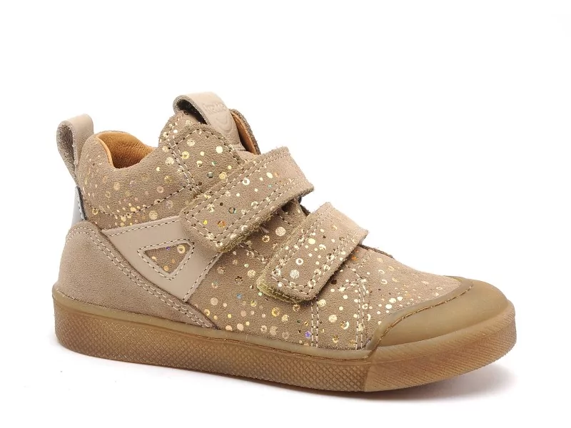 Froddo G2110134 ROSARIO HIGT TOP FILLE Beige Baskets Montantes Fille