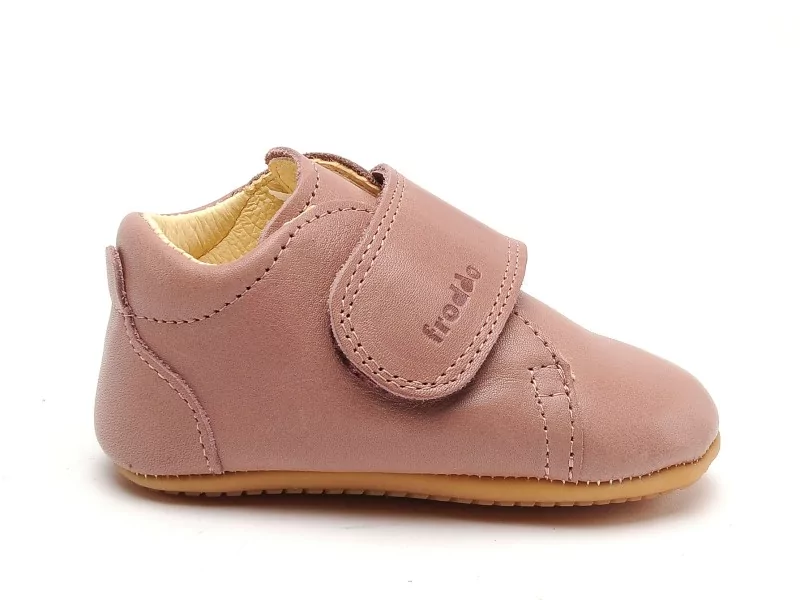 Froddo G1130021 PREWALKERS BASIC IMP Rose Chaussons Bébé