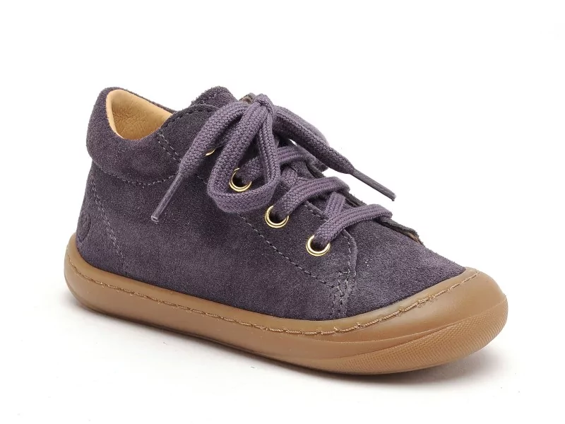 Shoo Pom TOM ZIP LACE Violet Chaussures Premiers Pas