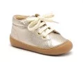 Shoo Pom PLUM LACE LAMINATO GRAINE Or Chaussures Premiers Pas