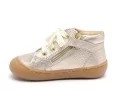 Shoo Pom PLUM LACE LAMINATO GRAINE Or Chaussures Premiers Pas