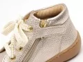 Shoo Pom PLUM LACE LAMINATO GRAINE Or Chaussures Premiers Pas
