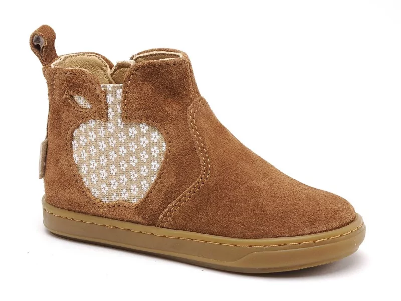 Shoo Pom BOUBA APPLE Marron Boots et Bottes Fille