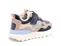 Shoo Pom JOGGY SCRATCH Bleu Baskets Basses Fille