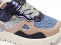 Shoo Pom JOGGY SCRATCH Bleu Baskets Basses Fille