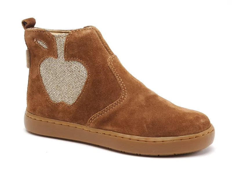 Shoo Pom PLAY NEWAPPLE Marron Boots et Bottes Fille