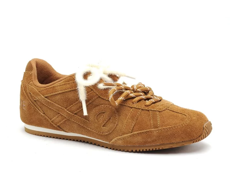 No Name EVO RUN Marron Baskets Basses Femme