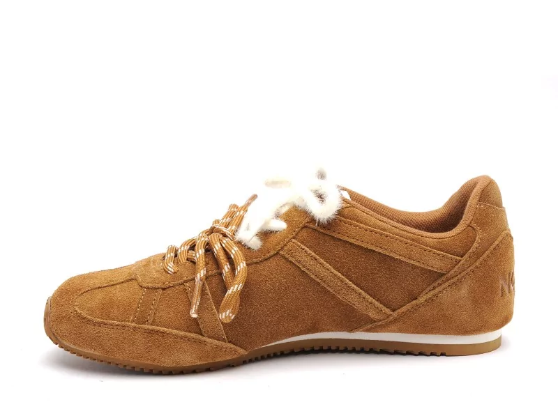 No Name EVO RUN Marron Baskets Basses Femme