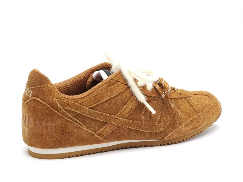 No Name EVO RUN Marron Baskets Basses Femme