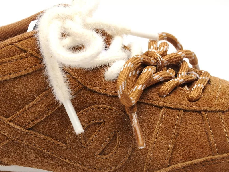 No Name EVO RUN Marron Baskets Basses Femme