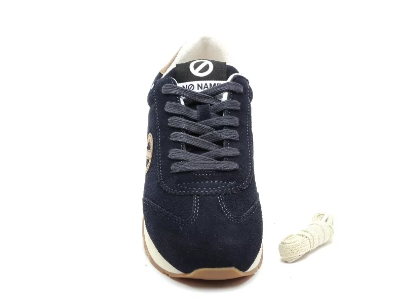 No Name CITY RU JOGGER Bleu Baskets Basses Femme
