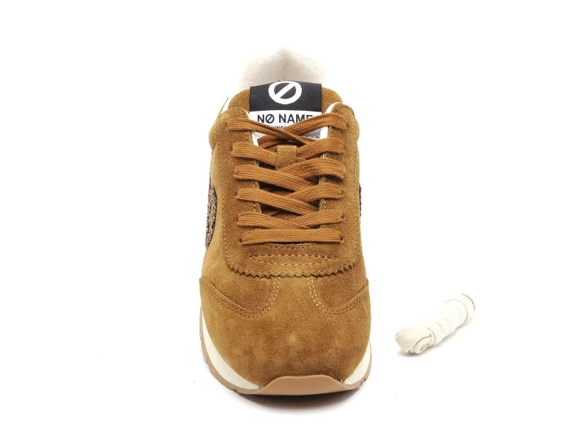 No Name CITY RU JOGGER Marron Baskets Basses Femme
