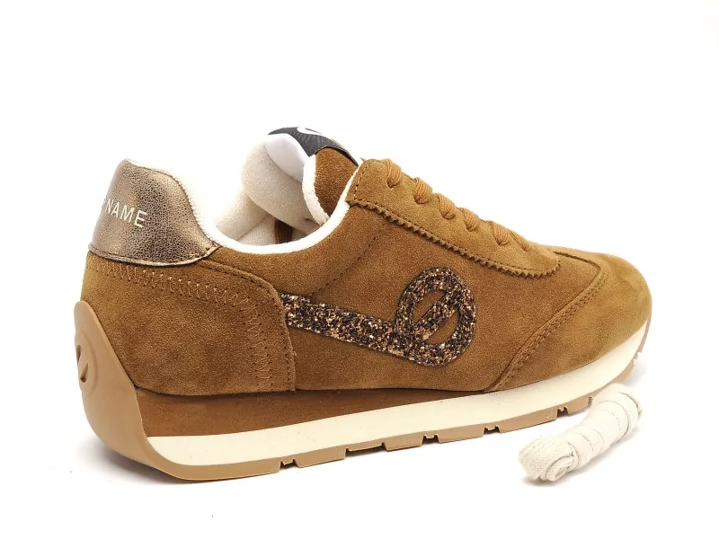 No Name CITY RU JOGGER Marron Baskets Basses Femme