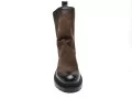 Metisse MA05 Marron Boots et Bottines à Talons Femme