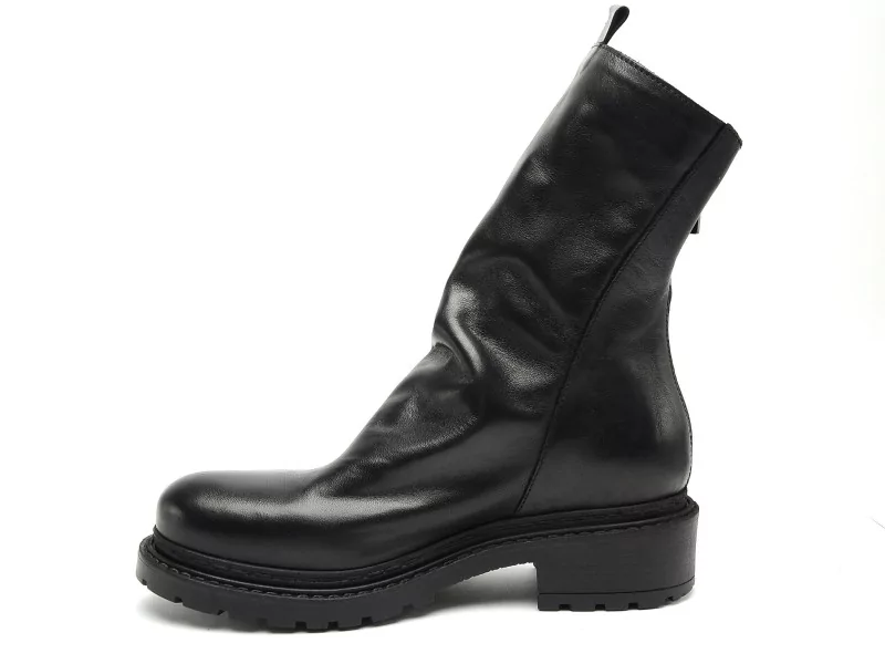 Metisse MA05 Noir Boots et Bottines à Talons Femme