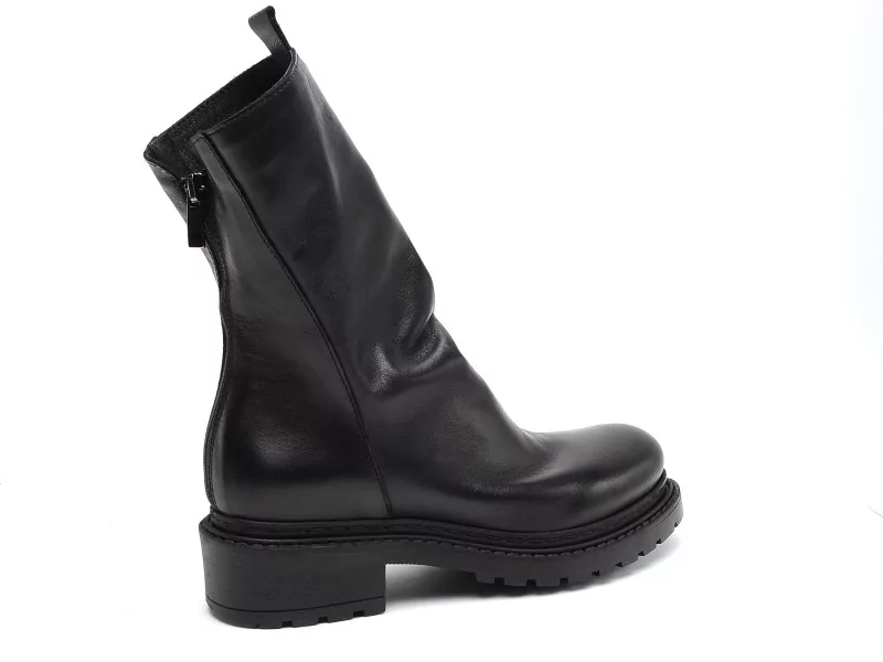 Metisse MA05 Noir Boots et Bottines à Talons Femme