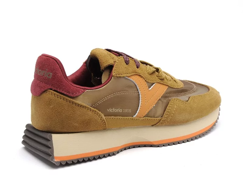 Victoria COSMOS NYLMET1134119 Kaki Baskets Basses Femme