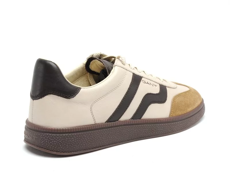 Gant CUZMO Beige Baskets Basses Homme