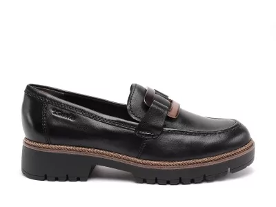 24722 43 Noir Mocassins Femme