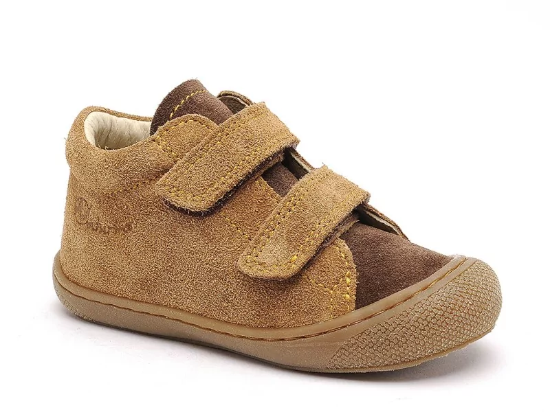 Naturino COCOON VL SUEDE SOLE Marron Bebe