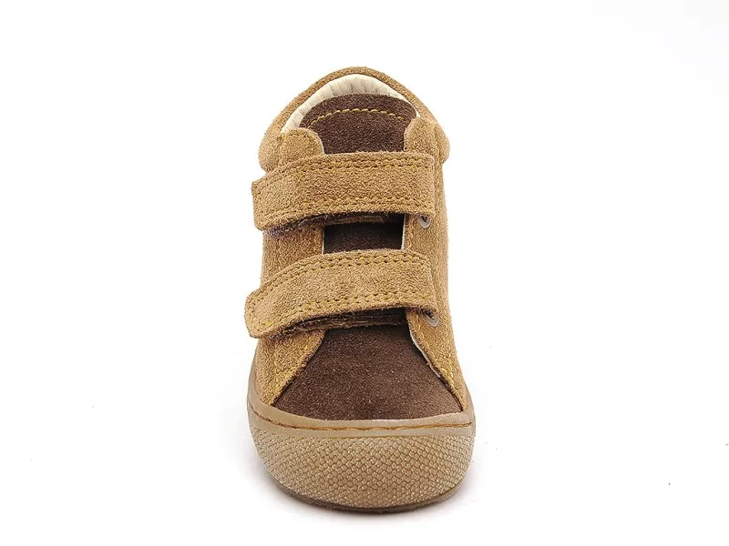 Naturino COCOON VL SUEDE SOLE Marron Bebe