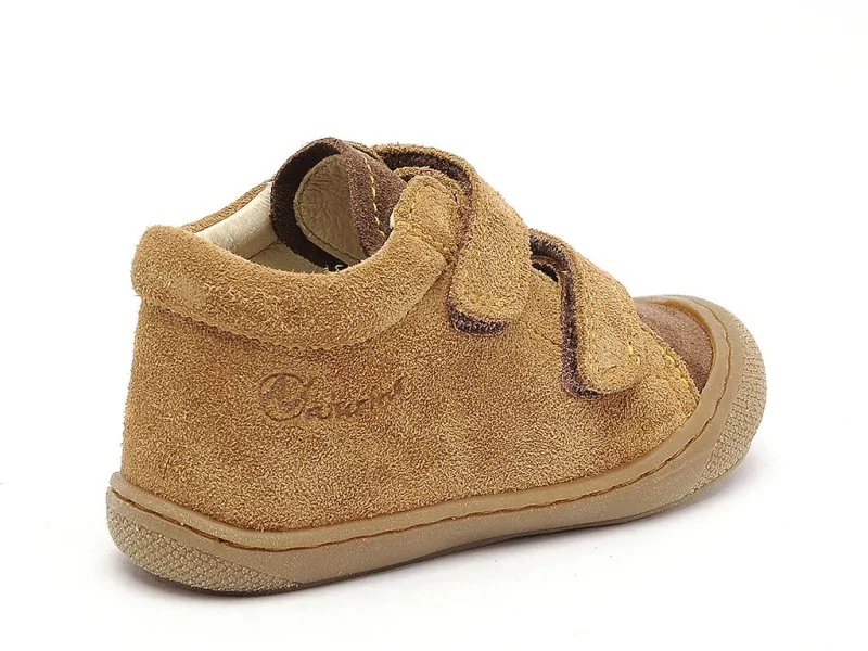 Naturino COCOON VL SUEDE SOLE Marron Bebe