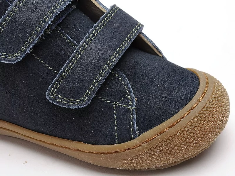 Naturino COCOON VL SUEDE WAX Bleu Bebe