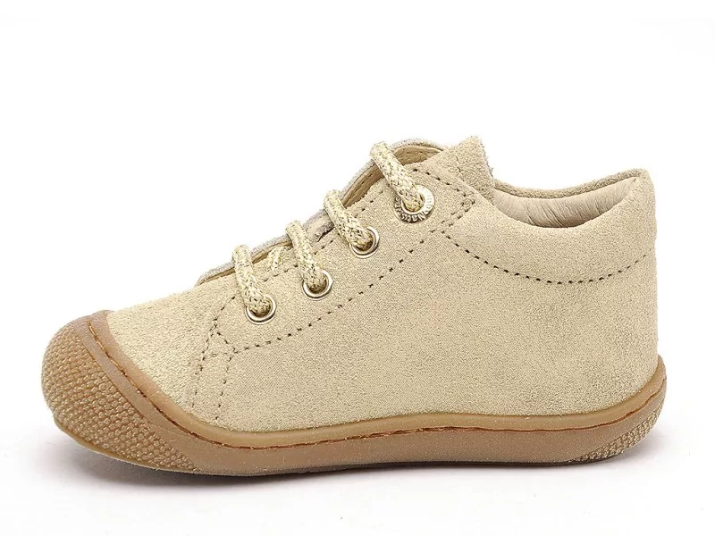 Naturino COCOON SUEDE GLITTER Or Bebe