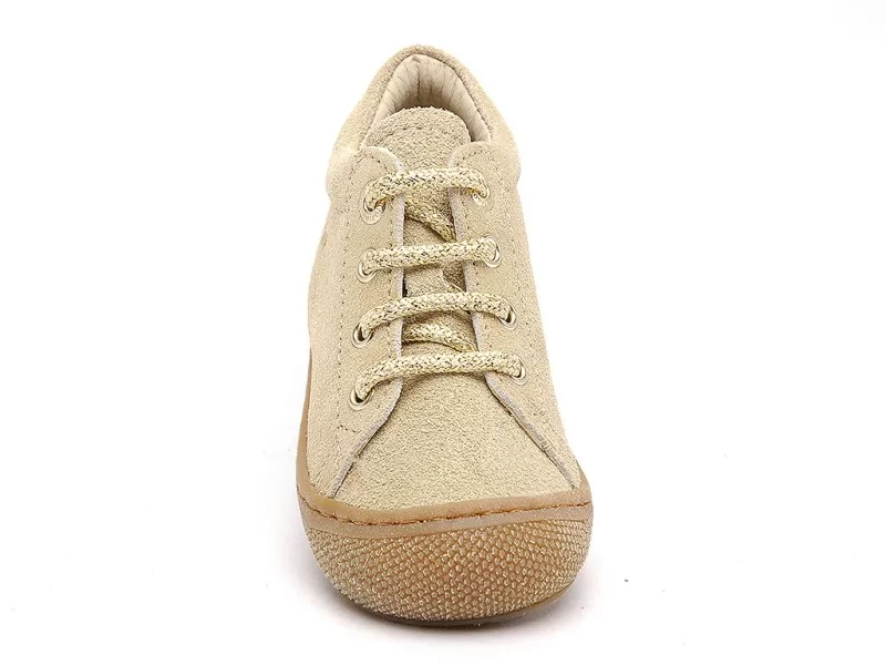 Naturino COCOON SUEDE GLITTER Or Bebe