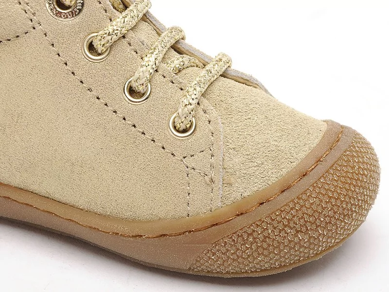 Naturino COCOON SUEDE GLITTER Or Bebe