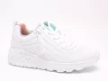 Skechers 310370L UNO Blanc Baskets Basses Fille