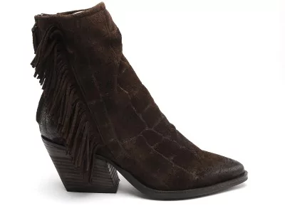 M705M51 Marron Boots et Bottines à Talons Femme
