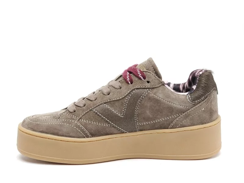 Victoria TURIN SERBO126510 Kaki Baskets Basses Femme