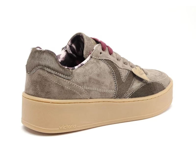 Victoria TURIN SERBO126510 Kaki Baskets Basses Femme