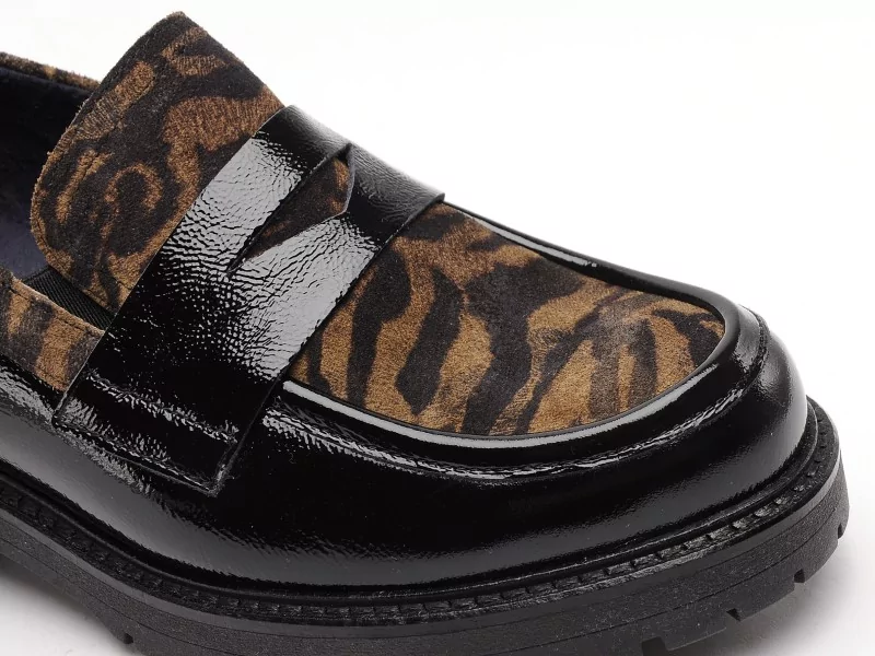 Dorking D9772NAZNA Noir Mocassins Femme