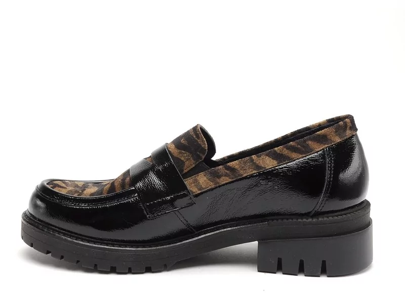 Dorking D9772NAZNA Noir Mocassins Femme
