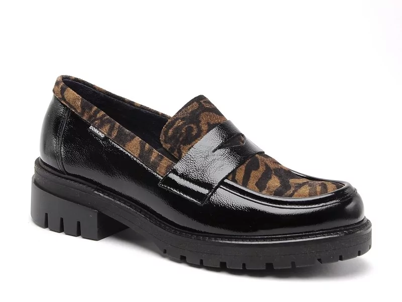 Dorking D9772NAZNA Noir Mocassins Femme