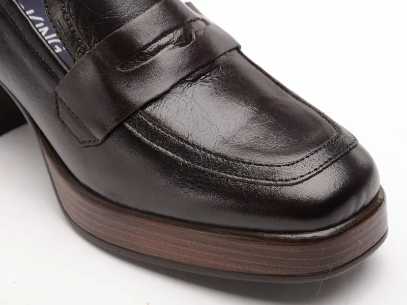 Dorking D9334ALAAL Marron Mocassins Femme