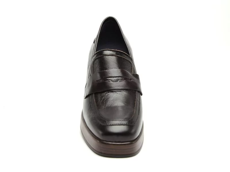 Dorking D9334ALAAL Marron Mocassins Femme