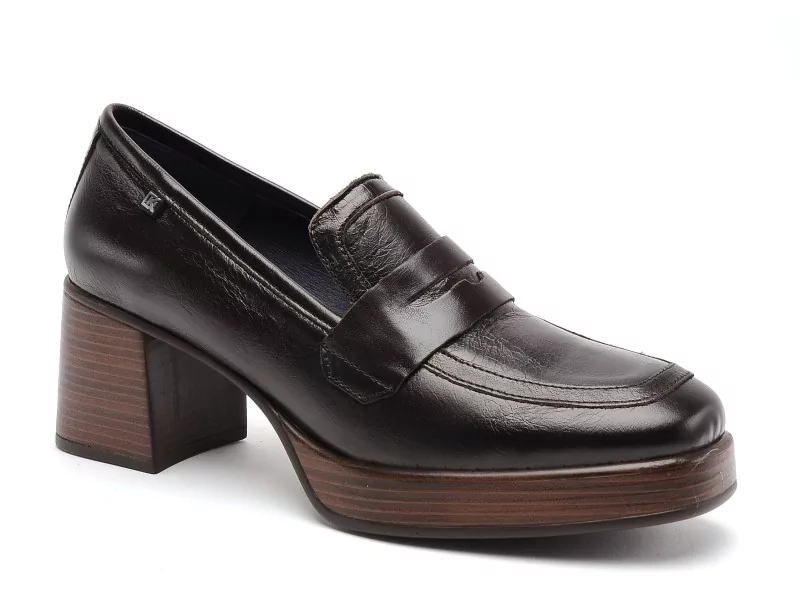 Dorking D9334ALAAL Marron Mocassins Femme