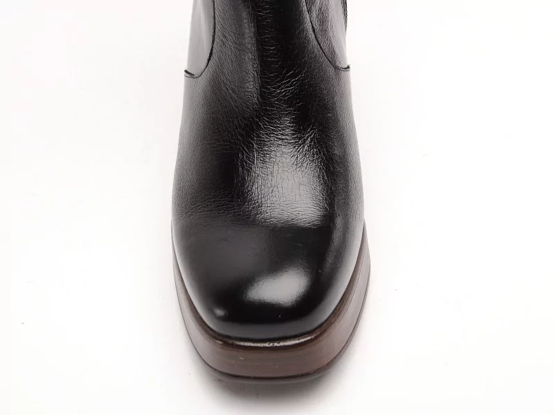 Dorking D9339AL Noir Bottes à Talons Femme