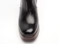Dorking D9339AL Noir Bottes à Talons Femme