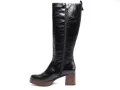 Dorking D9339AL Noir Bottes à Talons Femme
