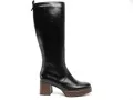 Dorking D9339AL Noir Bottes à Talons Femme