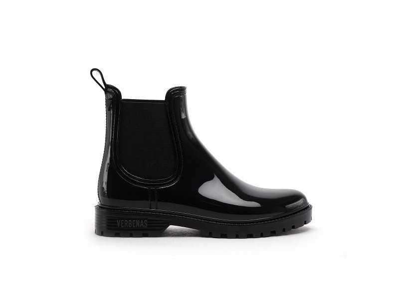 Verbenas GAUDI BRILLO Noir Boots et Bottines Plates Femme